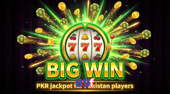Big win animation on 89F slot game